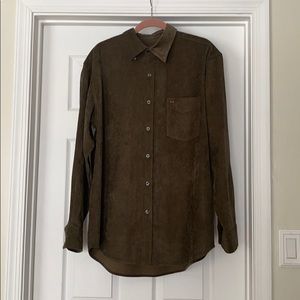 Men’s Corduroy Button Down